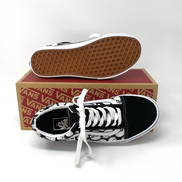 VANS  Old Skool Tm Glow Skulls Suede Canvas Men's Size - Picture 2 of 9